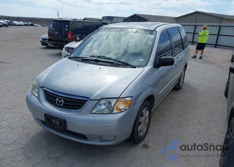 2000 Mazda Mpv Dx/Es/Lx z USA, uszkodzony, nr VIN JM3LW28G0Y0105486